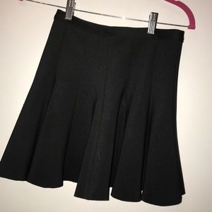A Black Skater Skirt